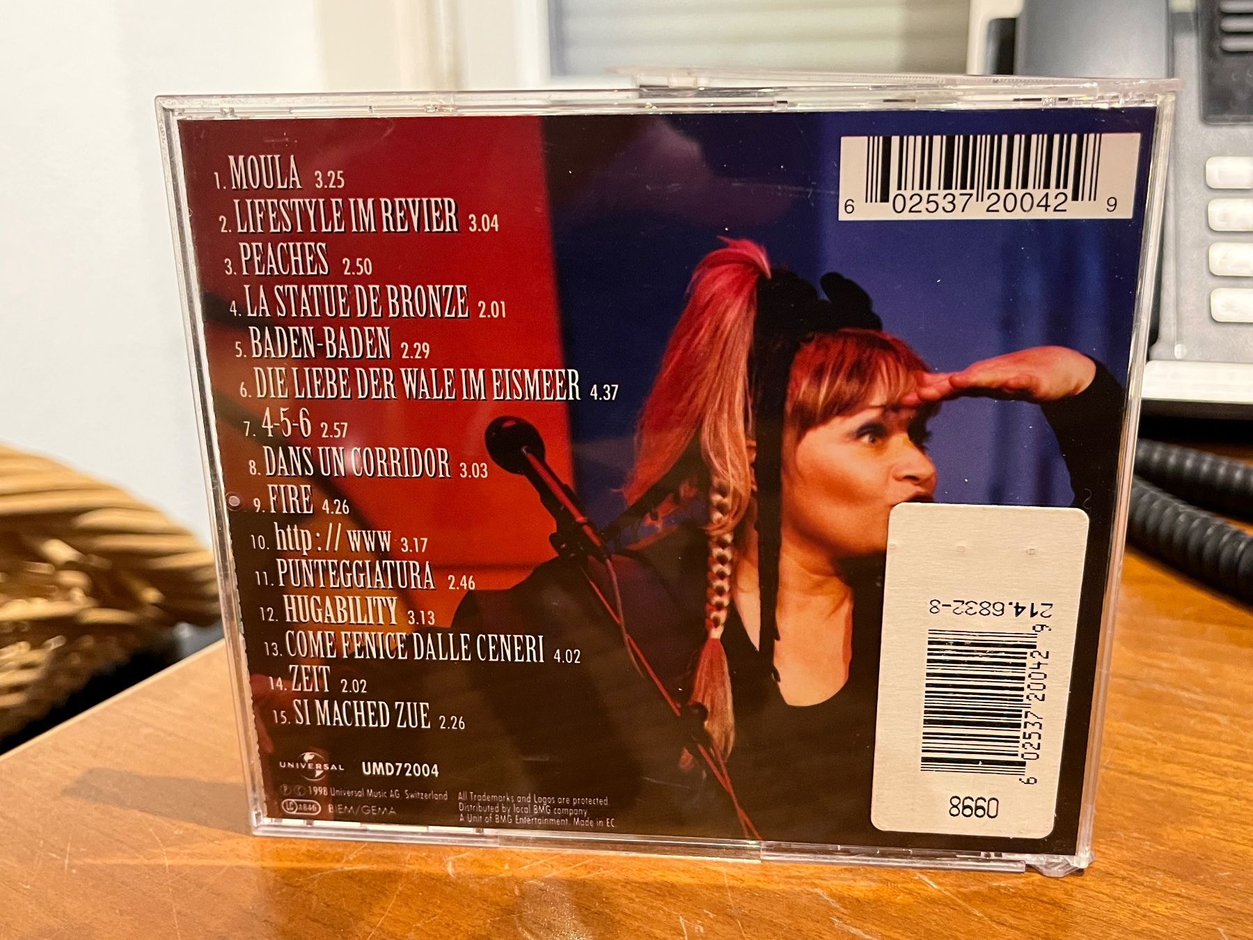 CD: Dodo Hug - Hugability - SRA01C – Usato da Küsnacht ZH venduto da musicalheritage.org 1