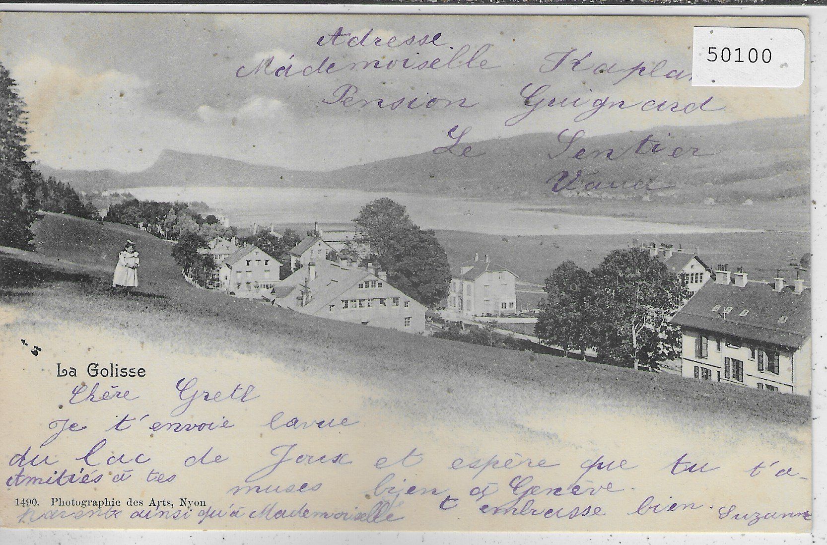 Cartoline postali: La Golisse - Vue generale – Usato da Ettingen venduto da Kartenplanet