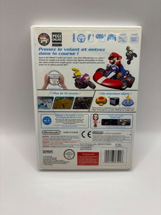 Pack Mario Kart Wii + Volant + Manette Sans Fil - Occasion Fonctionnel