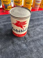Blechdose Mobil Oil SAE 30 Oldtimer Deko 1 Ltr. / NOS voll
