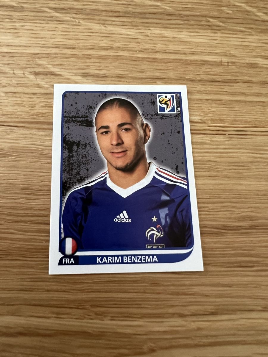 Panini Carte collezionabili: Karim Benzema (Panini Sticker) – Nuovo (secondo la descrizione) da Olten venduto da fab_75ry