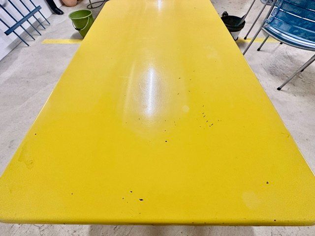 Bigla Set di tavolo e panche: Bigla komplette Gartensitzgruppe inkl. Zaunelement – Usato da Pfäffikon zh venduto da sambalina 6