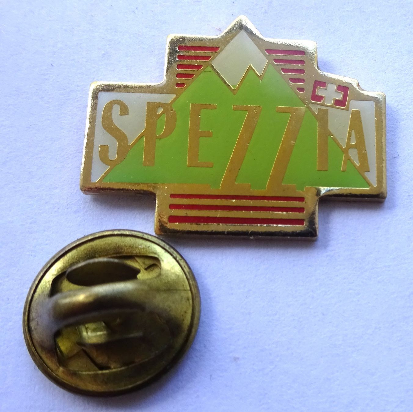 Placchette & Badge: Pin  SPEZZIA  Schweiz – Usato da Utzenstorf venduto da BUtter81