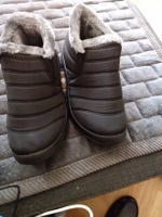 chaussures d'hiver doublées taille 45 homme noir