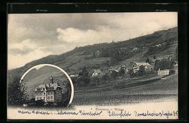 AK Corseaux, Village, College, 1907