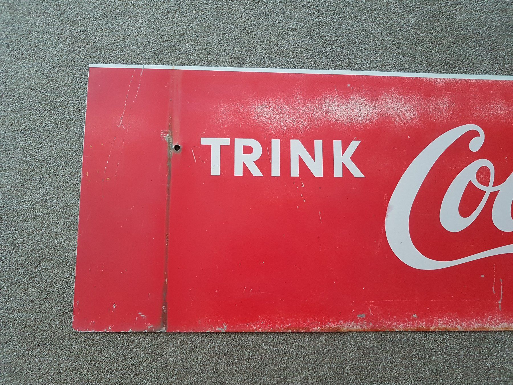 Coca-Cola Insegne: Coca Cola Blechschild – Usato da Mollis venduto da Cadillac58 4