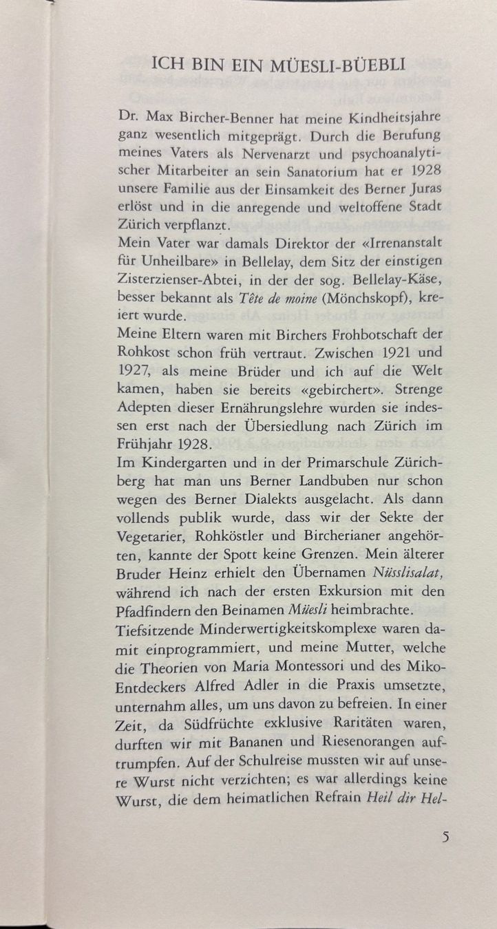 Libri: Itor Pierre, Müesli Büechli – Nuovo (secondo la descrizione) da Sarnen venduto da Livres 4