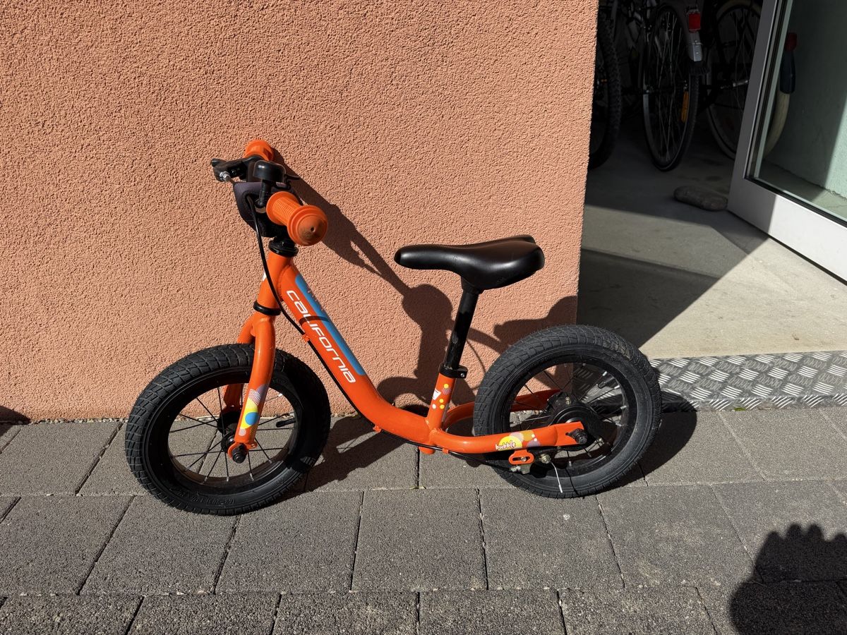 Biciclette: California Laufrad 12 Bubble orange – Usato da Wiesendangen venduto da Taison93
