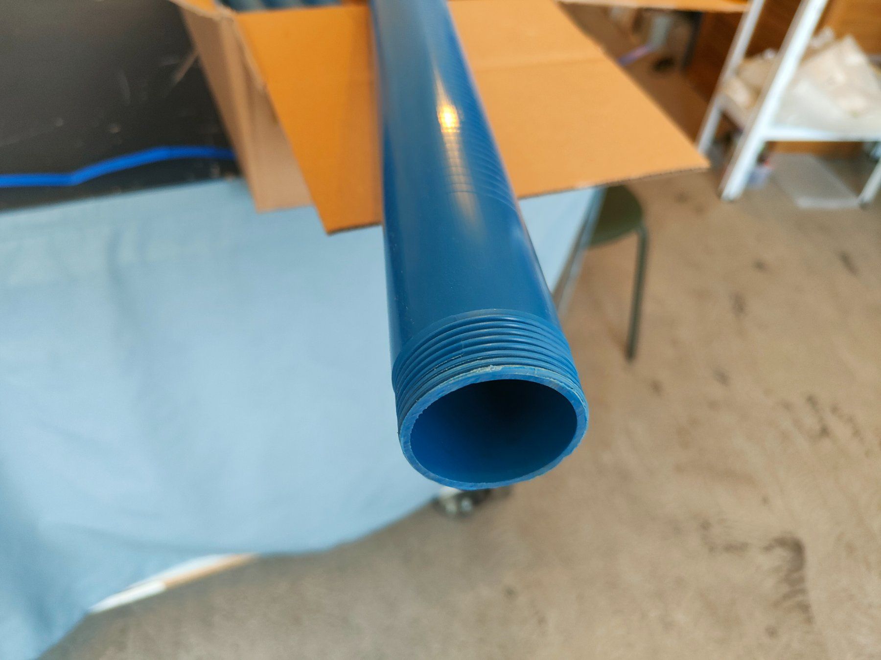 Schwimmbad: Filterrohr PVC-U 1 1/2" Innengewinde x Aussengewinde, 1m – Neu und originalverpackt aus Zürich von Weatherbound 3