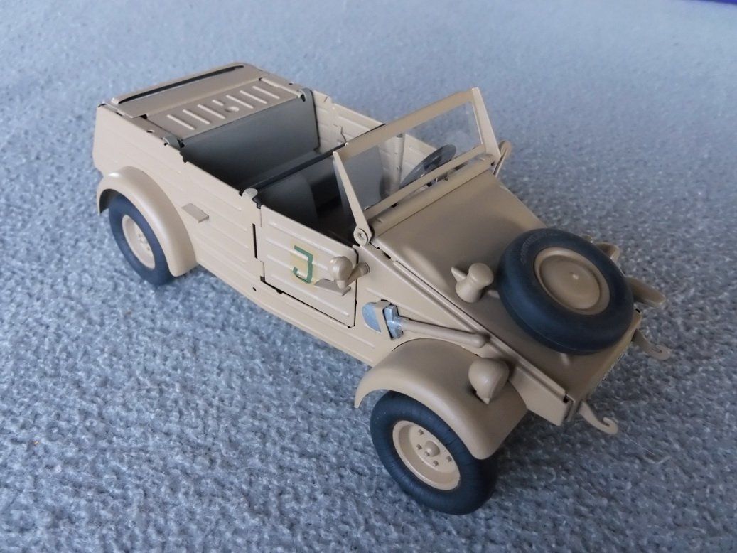 Modellbausätze & Standmodelle: VW-82 Kubelwagen 1/24 Gonio – Defekt aus Les Genevez JU von cnegri