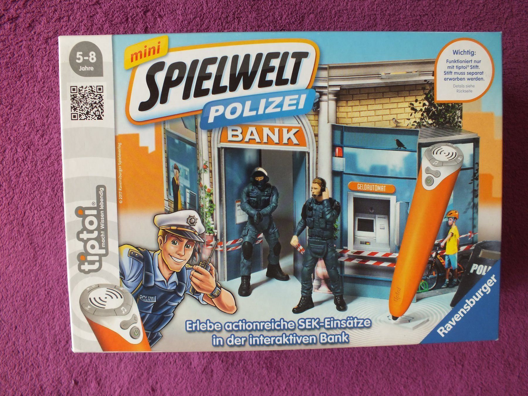 Ravensburger Giochi: tiptoi - mini Spielwelt Polizei – Usato da Müllheim Dorf venduto da Seeeule01