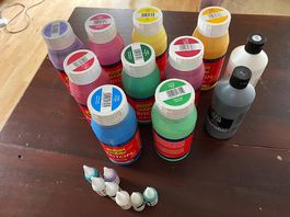 Acrylfarben