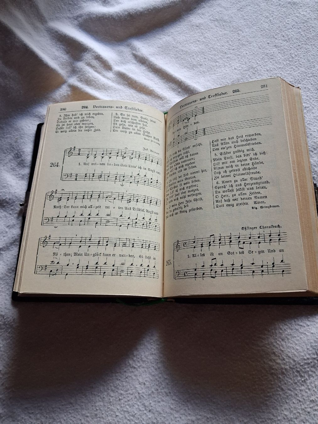 Livres: Gesangbuch Evang.-ref. Kirche Deutschschweiz 1898 Basel – D'occasion à Ruschein par ecf_268w 2