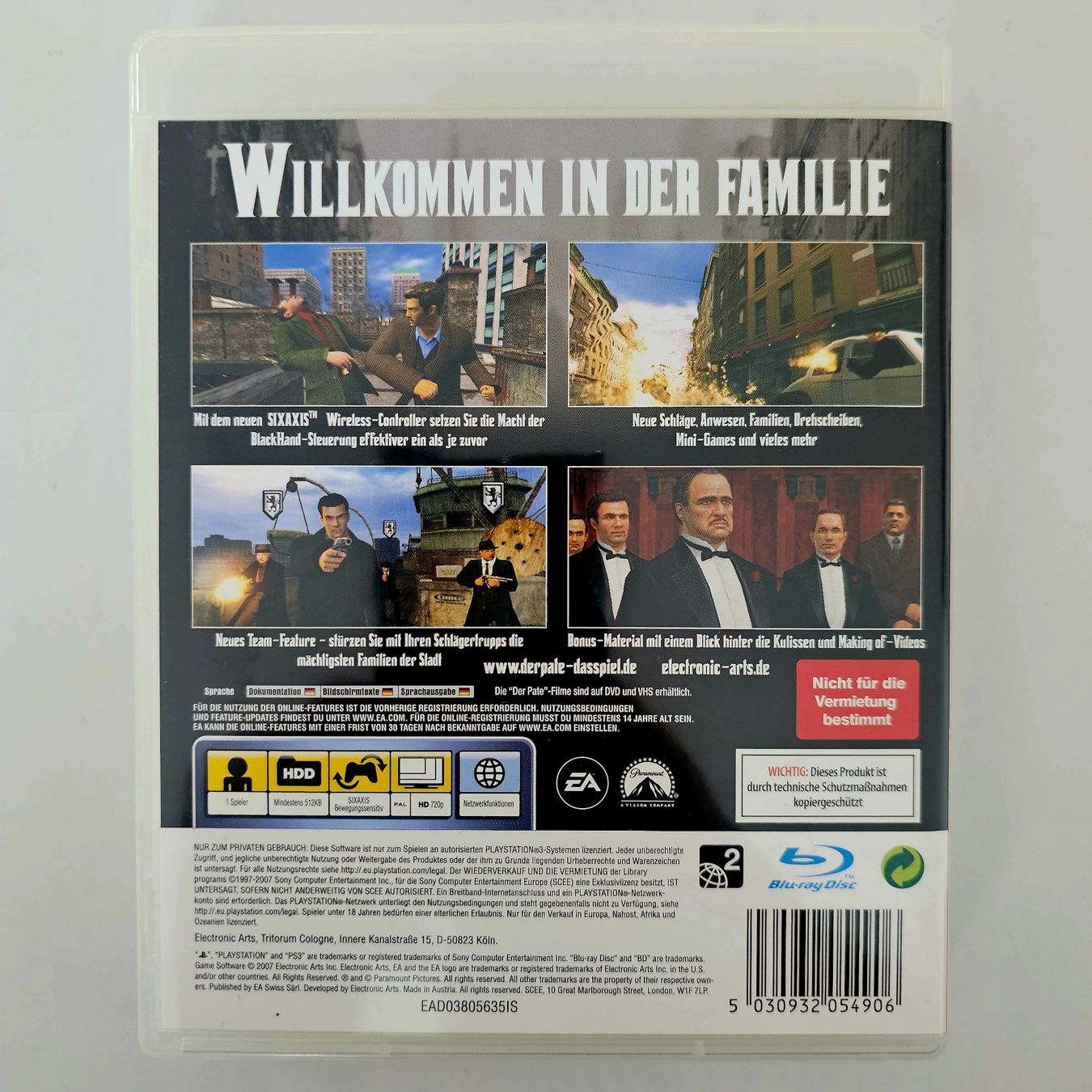 Sony Giochi: Der Pate Die Don Edition (PS3) – Usato da Holziken venduto da Miglioregamesnmore 1