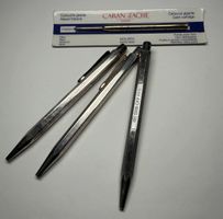 Caran d’Ache Konvolut 3 Vintage Kugelschreiber+Goliath Mine