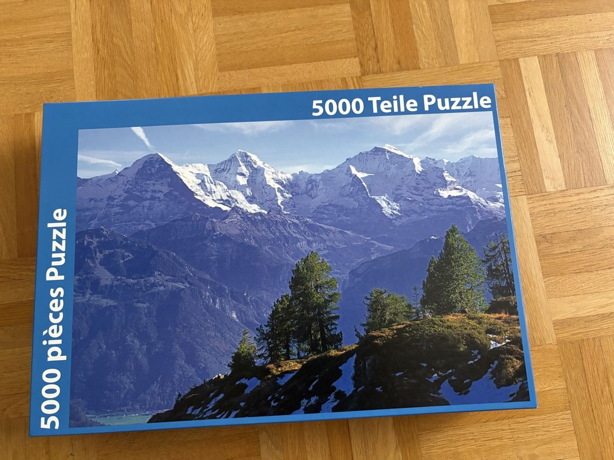 Puzzles: Puzzle, 5‘000 Teile – D'occasion à Therwil par Blume814