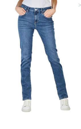 Mavi Jeans Sophie Mid-Rise Slim Gr. 27 blau