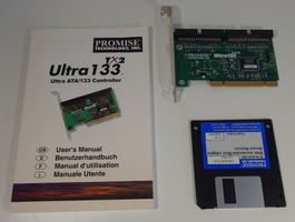 Promise Ultra 133 TX2 ATA-IDE Controller, getestet Win10 x64
