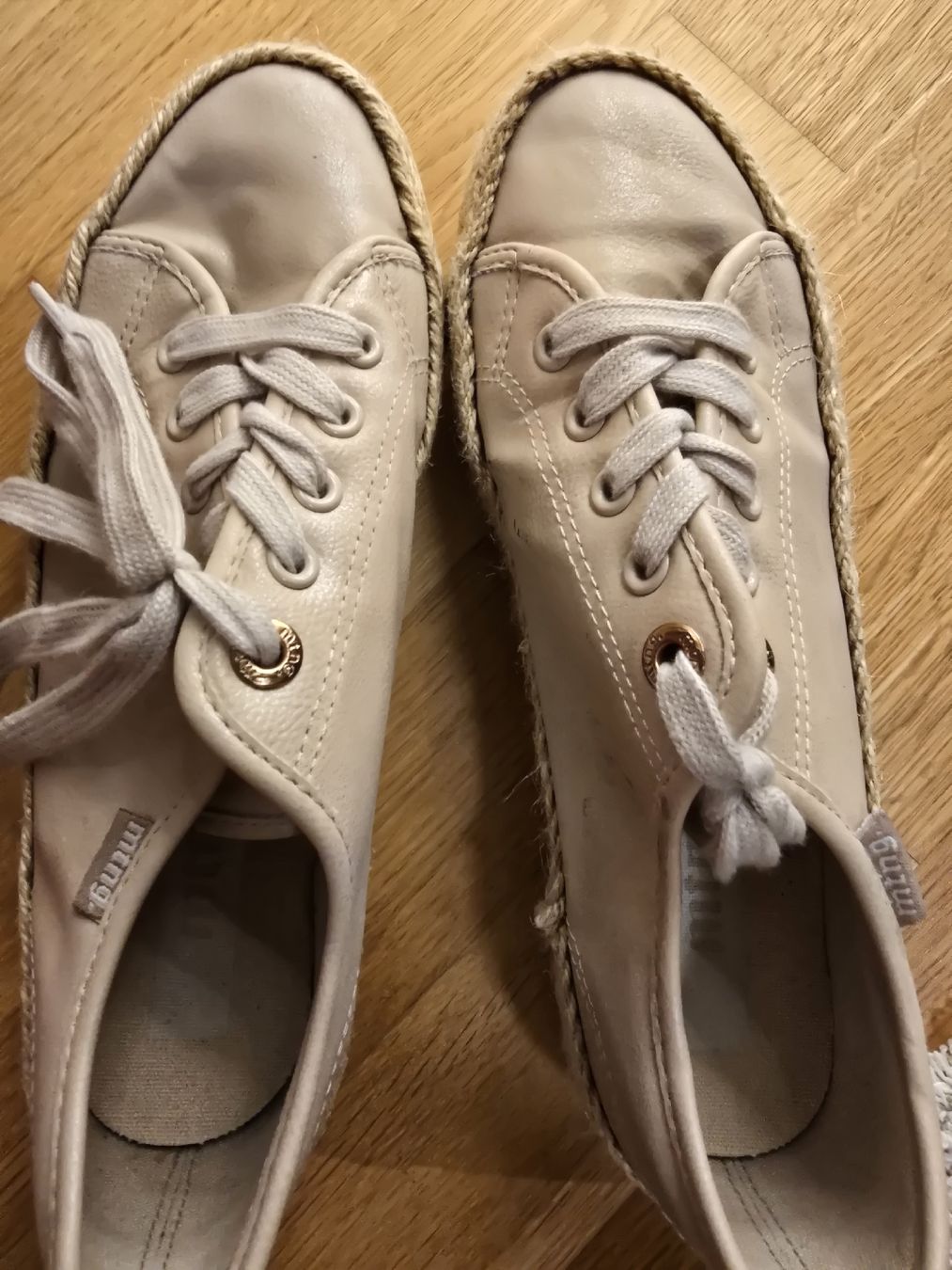Scarpe da donna: Espadrilles Sneaker, Beige, Grösse 38, Top Zustand – Nuovo (secondo la descrizione) da Laufen venduto da mina-chan 3
