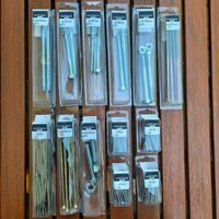 KRAFER Schrauben und Bolzen gemischtes Konvolut 13 Packungen