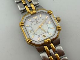 Vintage MAURICE LACROIX Damenuhr läuft / montre pour femme