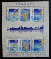 Cook Island Kat. KB 1737-1739** 2012 Olympia London