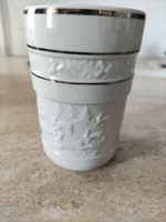Wallendorf Becher mit Hasen Jagd Motiv Jäger