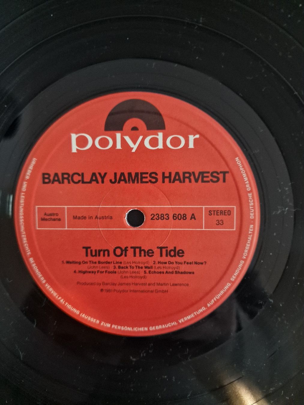 Schallplatten: Barclay James Harvest - Turn the Tide – Gebraucht aus Pfaffnau von gunport 5