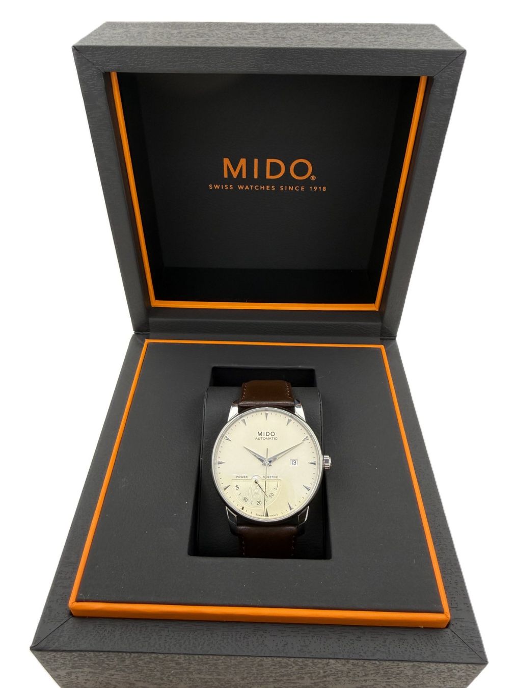 Mido Orologi: Mido Baroncelli Power Reserve Automatic 42mm – Usato da Arni AG venduto da magnetKRAFT 6
