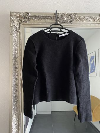 Schwarzer Wollpulli (100%) von & other Stories, Grösse S