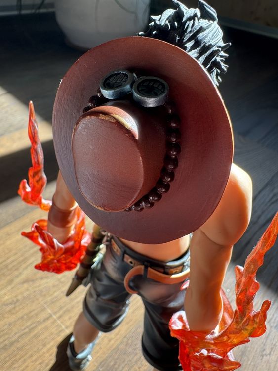 WANHONGYUE Chapeau Cowboy Portgas D. Ace One Piece - Cosplay Anime, Chapeau Western Pirate Australien