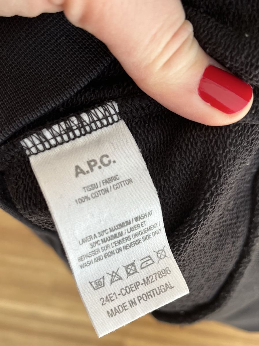 Apc Maglioni & Felpe: A.P.C. Dragon Hoodie schwarz, Gr. M – Usato da Küsnacht ZH venduto da madrilena77 3