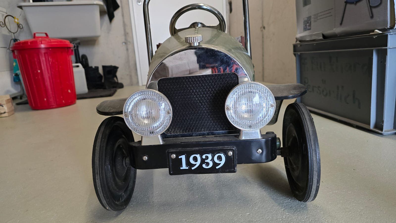 Veicoli per bambini: Tretauto Oldtimer 1939 grün gut erhalten – Usato da Turbenthal venduto da Raschka65 1