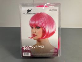 coole GLAMOUR WIG - Perücke / Pink NEU ab 1.-