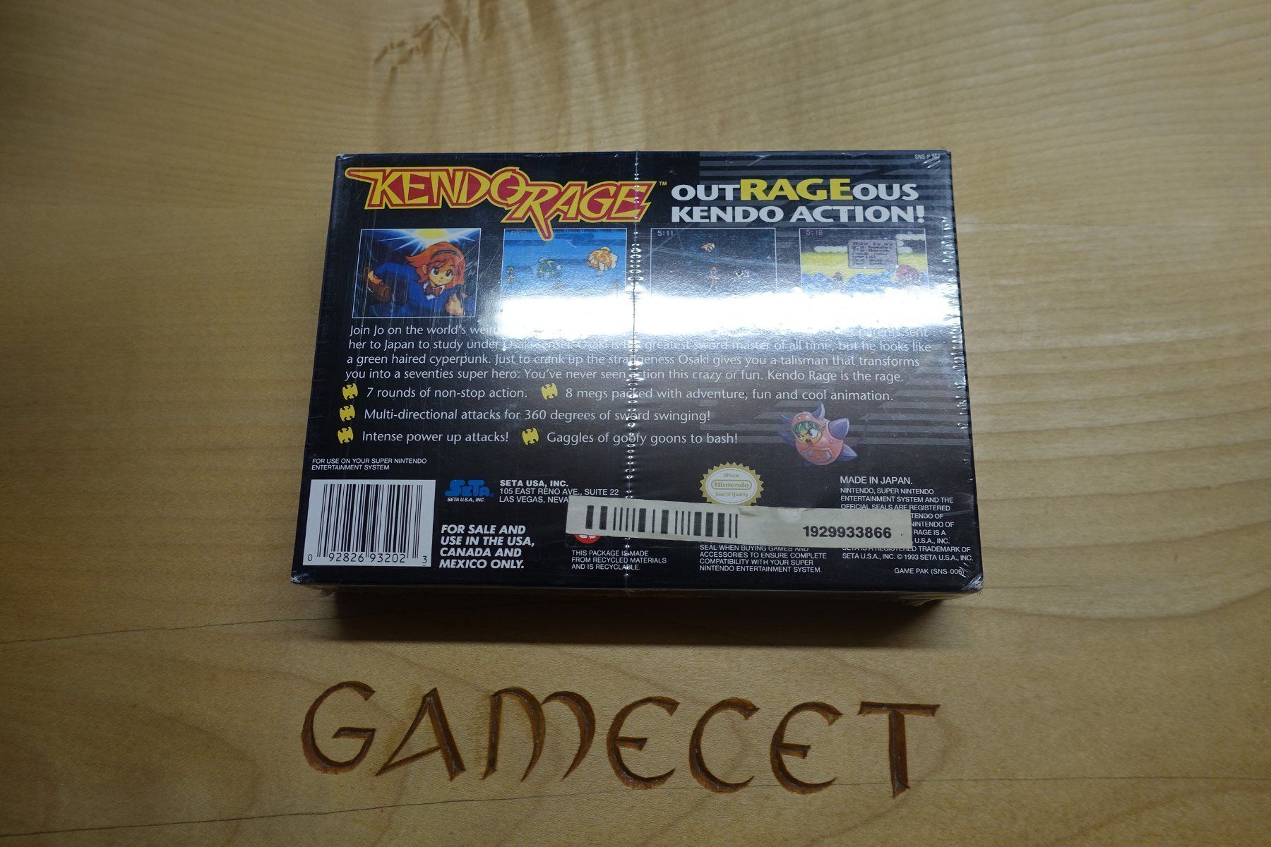 Nintendo Spiele: Kendo Rage - Amerika – Neu und originalverpackt aus Steinach von Gamecet 5