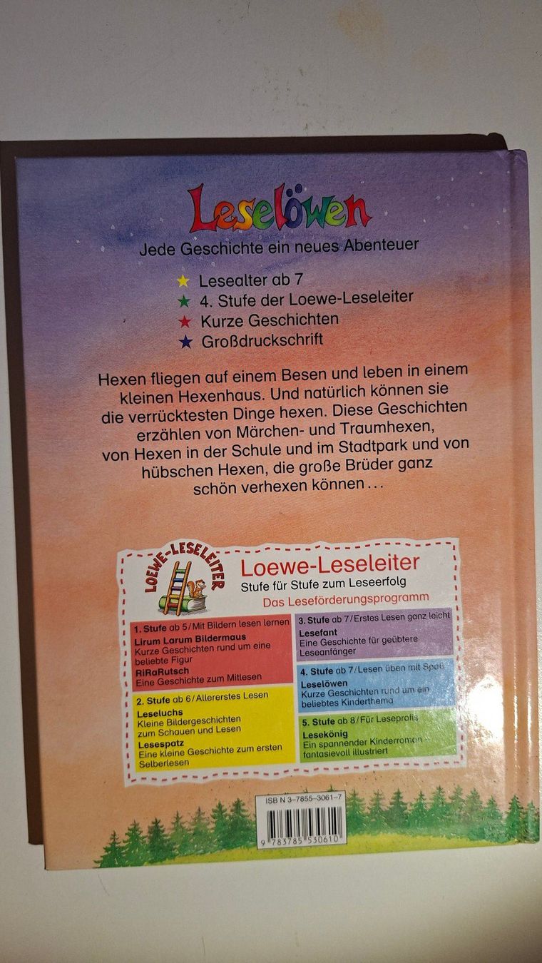 Bücher: Leselöwen: Hexengeschichten von Anne Steinwart – Gebraucht aus Dietikon von Buchantiqdietikon 1