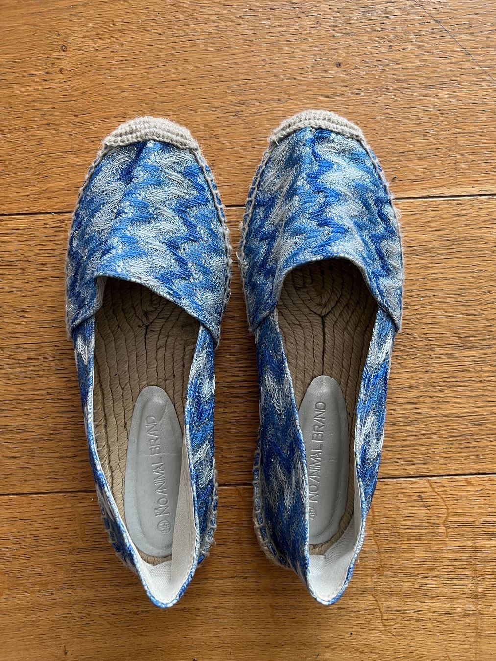 Scarpe da donna: Espadrilles Gr. 41 grau/blau – Nuovo (secondo la descrizione) da Rütihof venduto da Rosy13