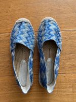Espadrilles Gr. 41 grau/blau