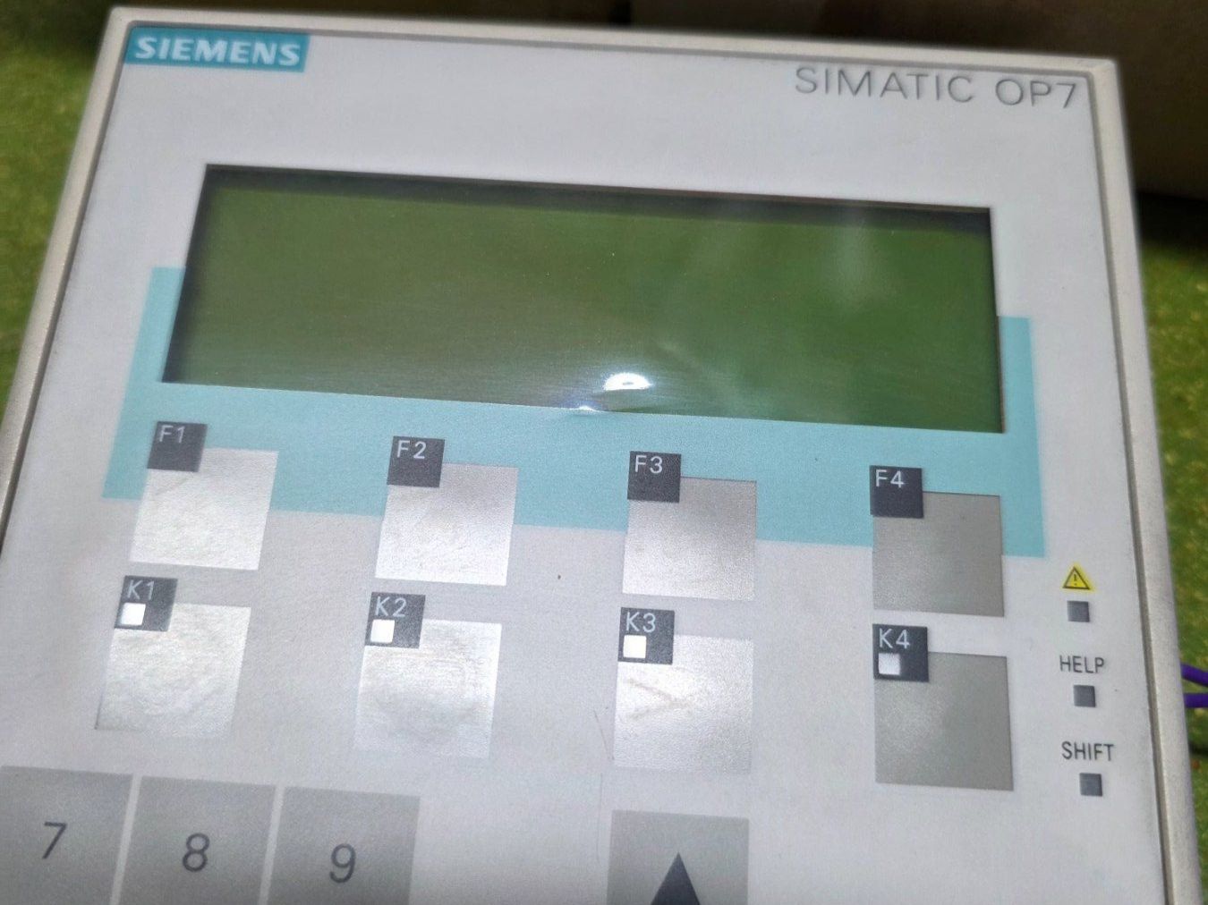 Siemens Componenti elettronici: Siemens OP7-DP Panel Display – Usato da Staufen venduto da Perskin 1