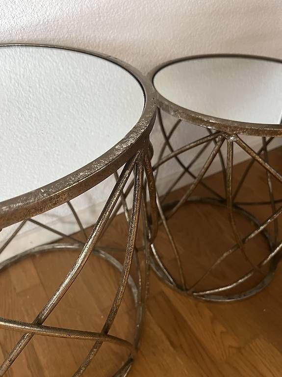 Tavoli: 2 Balkontische mit Spiegeloberfläche – Usato da Thun venduto da mic_6rbg 1