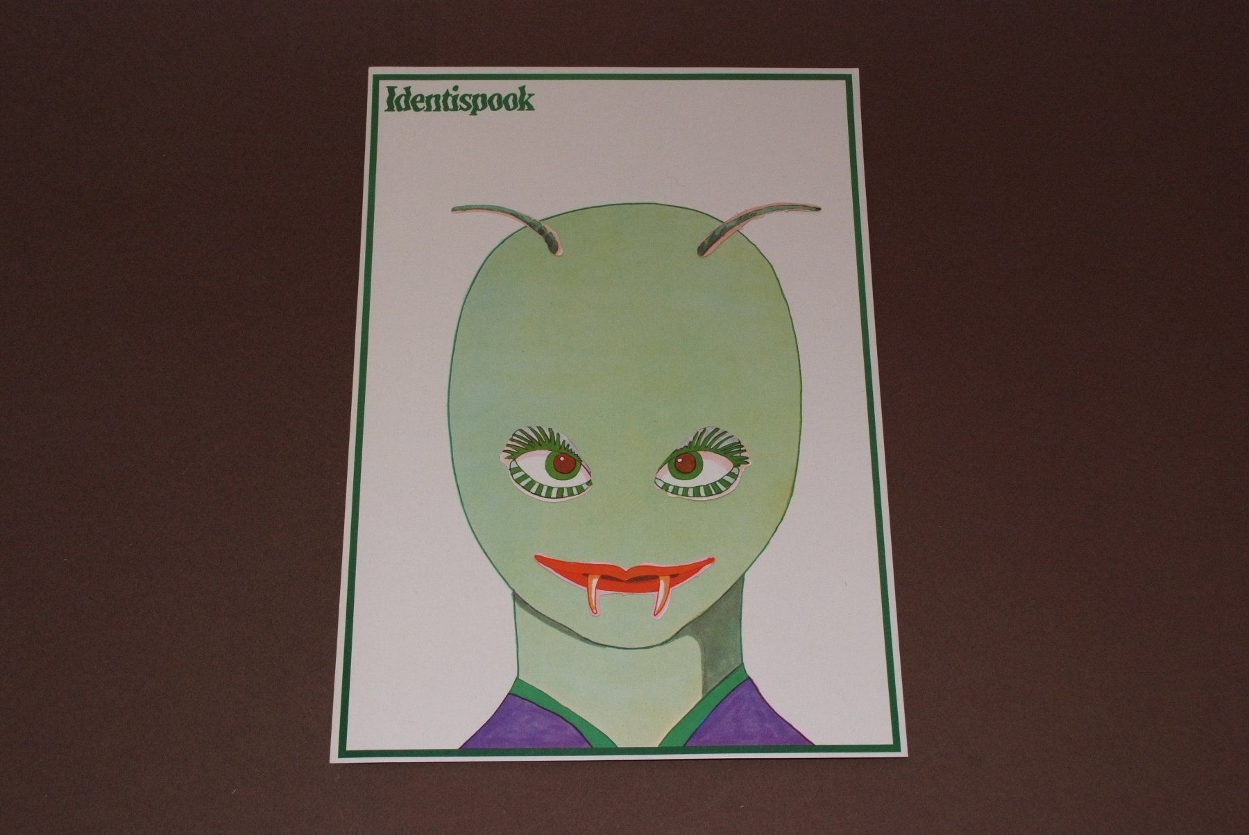 Spiele: Vintage Horror Spiel Identispook 1969 #Dracula #Frankenstein – Gebraucht aus Aarau von Pearlz