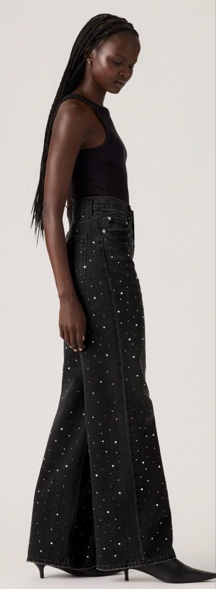 Levi's Jeans: Levis Wide Leg Jeans Glitzer – Neu (gemäss Beschreibung) aus Wolfwil von ISAsShop 4