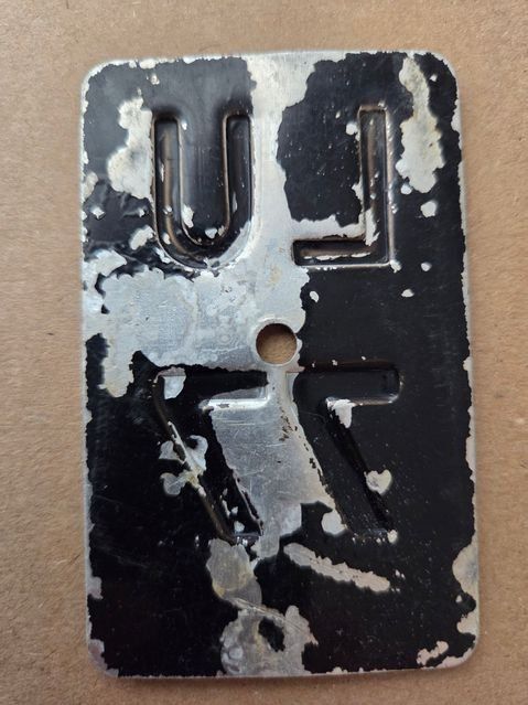 Sachs Ecriteaux: Velonummer LU 77 plaque Velo – D'occasion à Schenkon par Uhu007 1