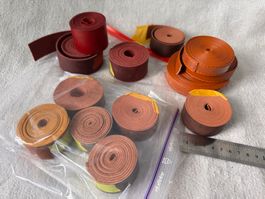 Kunstleder Lederbänder Set Bastelmaterial diverse *neu*