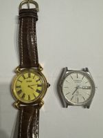 GUESS & Citizen Crystron Quartz Vintage – 2 Uhren – defekt