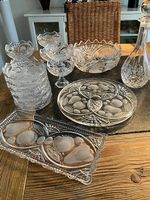 Vaisselle cristal de Boèmes 16 pièces