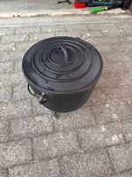 Cast Iron Camping Pot with Lid good condition