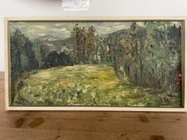 Ölgemälde LW 52x27cm