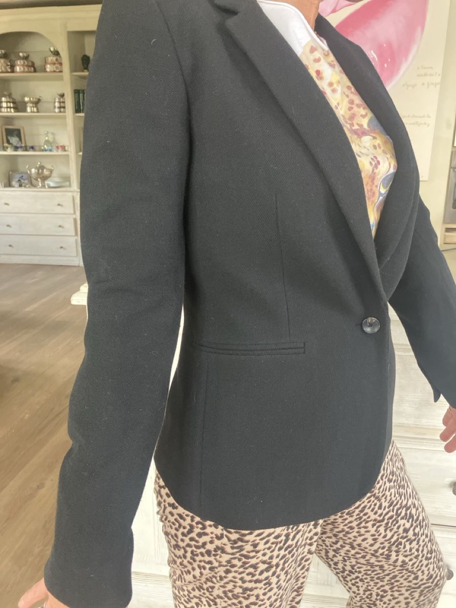 Massimo Dutti Giacche: Massimo Dutti Blazer, Schwarz, Grösse 36, Top Zustand! – Usato da Muralto venduto da jac_hkz5 2