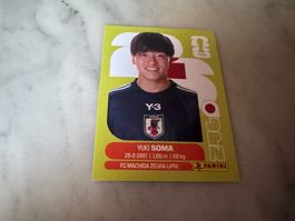 Panini FIFA Fussball WM 2026 Sticker Yuki Soma JPN 9